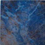 NPT Blue Seas Tile Rustic Blue 6x6 Ceramic Pool Tile | SEA-RUSTIC
