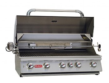 Bull Brahma 5-Burner 38 Inch Drop IN Grill, NG 