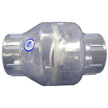 Flo-Control Clear 2" Check Valve | 1520C-20 