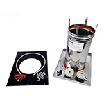 Hayward Universal H250FD Pool Heater Indoor Horizontal Vent Adapter Kit | UHXPOSHZ12506
