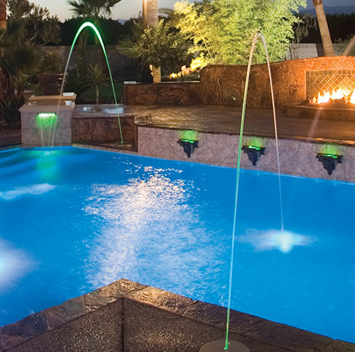 Jandy Water Design Jets with LED Lights