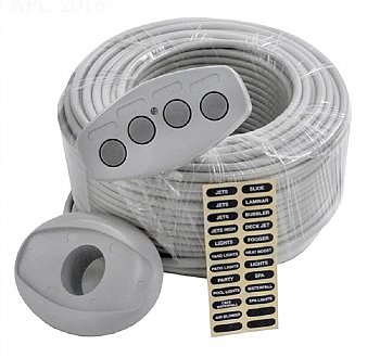 Pentair iS4 Spa Remote 50 Foot Cord, Gray | 521884
