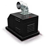 Raypak 336-408 Pool Heater Power Vent | 009833
