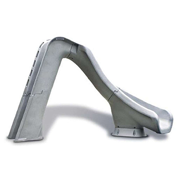 S.R. Smith Typhoon Pool Slide Right Curve, Gray Granite | 670-209-58124