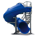S.R. Smith Vortex Closed Tube Pool Slide w/Staircase | 695-209-43