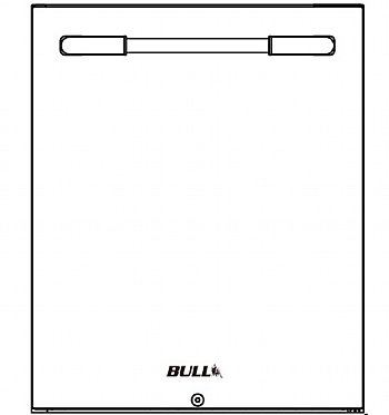 Bull BBQ Premium Fridge Replacement Door | 13711