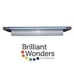 CMP Brilliant Wonders 12 Inch Waterfall LED w/6 Inch Lip, Gray | 25677-131-000 