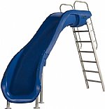 S.R. Smith Rogue2 Left Curve, Blue Pool Slide - Blue | 610-209-5823