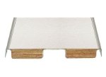 S.R. Smith Fibre-Dive White Board, w/Gray Granite Sides, 8 Foot, 2-Hole | 66-209-268S24