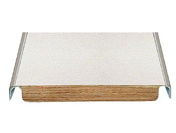 S.R. Smith Frontier III Pewter Gray w/White Tread Dive Board, 6 Foot, 2 Hole | 66-209-596S20