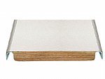 S.R. Smith Frontier III Pewter Gray w/White Tread Dive Board, 6 Foot, 2 Hole | 66-209-596S20
