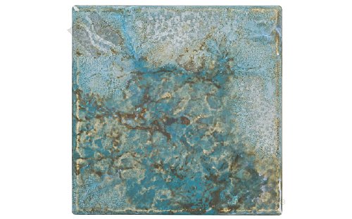 NPT CVKBQS63 Baroque Stone Glossy Tile Turquoise