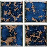 NPT Terra Blue Ceramic Pool Tile | DSF10N