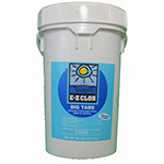 EZ-Clor 3 Inch Big Chlorine Tabs 50LB | EZC-50-3550