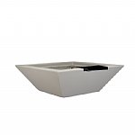 Grand Effects Fire and Water Bowl Corinthian Concrete 30 Standard Ebony