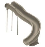 Global Pool Products, SW17 Landscape Pool Slide Sandstone Right Entry | GPPSSW17-SAND-R