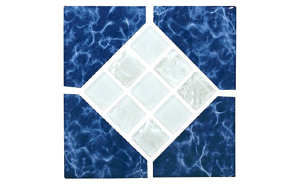 NPT Islands Collection ISLANDS OBZ DECO GL Tile 6 X 6