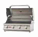 Bull BBQ Lonestar Select 4-Burner Drop IN 30 Inch Grill, NG | 87049