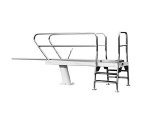 S.R. Smith 1 Meter Deluxe Dive Tower with Dual Mount Assy for 14-16 Foot Frontier III Dive Board | CAT-1M-203D