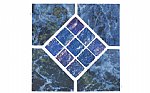 NPT Sargasso Glossy Tile Royal Deco 6" x 6" | SAR-ROYAL DECO