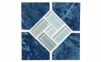 Blue Seas Tile Royal Blue 6" x 6" 