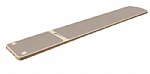 S.R. Smith TrueTread Taupe Board, Taupe, w/ Tan Tread, 6 Foot, 2-Hole | 66-209-576S10T