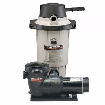 Hayward Perflex DE Filter System w/1.5 PowerFlo Matrix Pool Pump | W3EC50C935