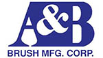 A&B Combo Nylon/Stainless Pool Brush - 3004