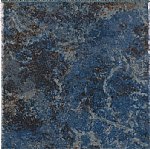 Aztec Collection Cobalt Tile; 6" x 6" 