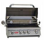 Bull BBQ Outdoor Products 30 Inch Angus 4-Burner Drop IN Grill Head, LP 