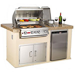 Bull BBQ Power Q Outdoor Island Kitchen | 31006