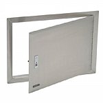 Bull BBQ Access Door with Lock and Frame, SS 