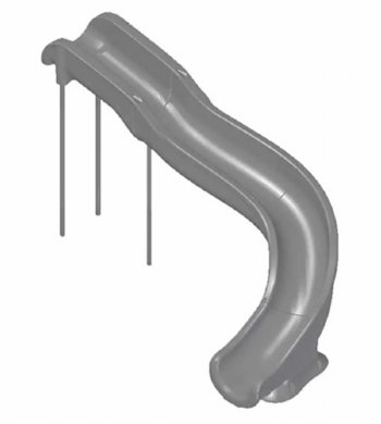 Global Pool Products Landscape Pool Slides