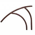 Global Pool Products, Modern 3 Bend Copper Vein Handrail