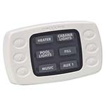 Hayward 6 Function Spa Side Remote | AQL-SS-6B-B