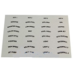 Jandy 4 function Spa Decal Set | 5400