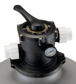 Jandy SFTM Series Top Mount 1.5  Inch Multi Port Pool Filter Valve Kit 