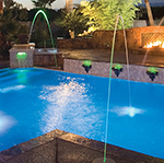 Jandy Water Design Jets with LED Lights