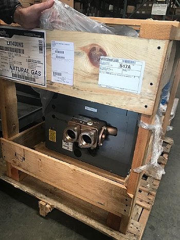 Jandy LXI 400 ASME Pool Heater Cupro Nickle Heat Exchanger Assembly Complete | R0500605
