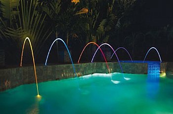 Pentair Deck Jets, Laminar LED Jets, WaterFalls, Fire and Water Bowls 