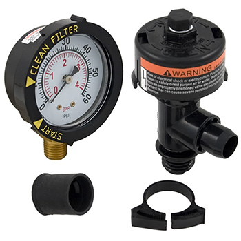 Pentair Clean & Clear Plus Air Relief with Water Pressure Gauge