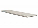 S.R. Smith Frontier III Dive Board, 8 Foot, Silver Gray, w/Gray Tread | 66-209-598S21T