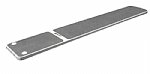 S.R. Smith TrueTread White Board, w/Gray Tread, 8 Foot, 2-Hole | 66-209-578S2G