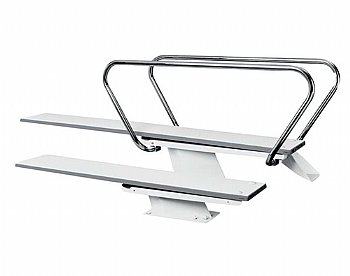 SR Smith Commercial Steel Meter Diving Boards and Stands