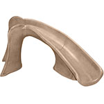 S.R. Smith Cyclone Pool Water Slide Right Curve, Taupe 