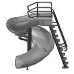 S.R. Smith Vortex Open Pool Slide w/Ladder | 695-209-124