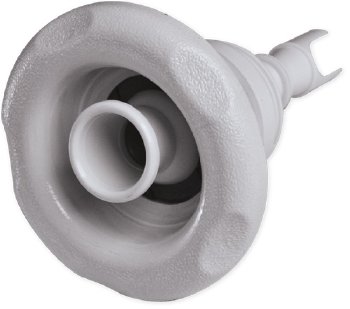 Waterway 3-3/8 Inch White Poly Storm Directional Gunite Jet Internal with 5-Scallop | 229-8050